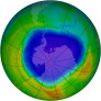 Antarctic Ozone 2010-10-13